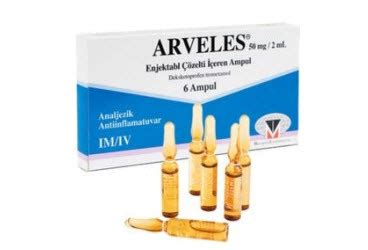 Arveles 50 mg/2 ml 6 Ampül
