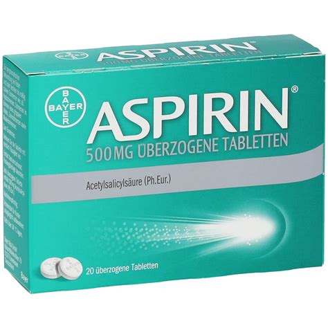 Bayer İlaç Aspirin 500 mg 20 Tablet