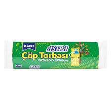 Astra Çöp Torbası Orta Boy 15 Adet