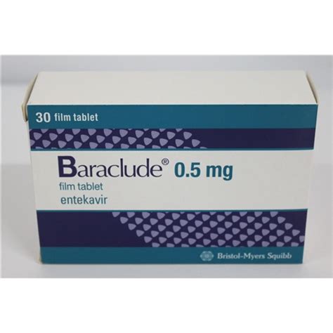 Bristol Myers Squibb İlaç Baraclude 0.5 mg 30 Tablet