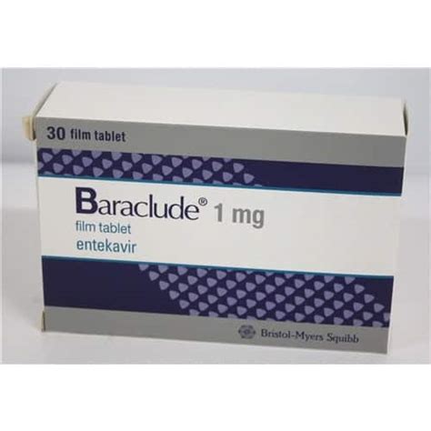 Bristol Myers Squibb İlaç Baraclude 1 mg 30 Tablet