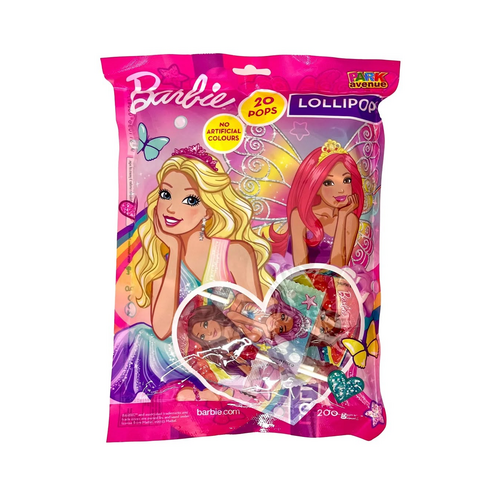 Barbie Patlayan Şekerli Lolipop 12 Gr