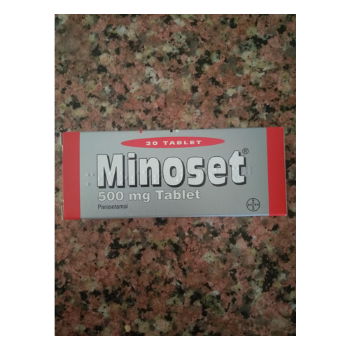 Bayer Minoset 500mg 20 tablet