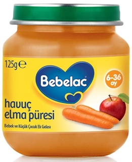 Bebelac Havuç Elma 125 Gr