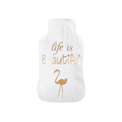 Beemedic Peluş Sıcak Su Torbası Life is Beautiful (2 L)