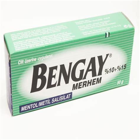 Johnson & Johnson Ben-Gay Krem (Pomat) 50 g