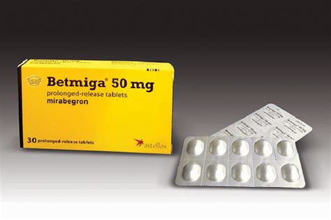 Astellas Pharma İlaç Betmiga 50 mg 30 Tablet