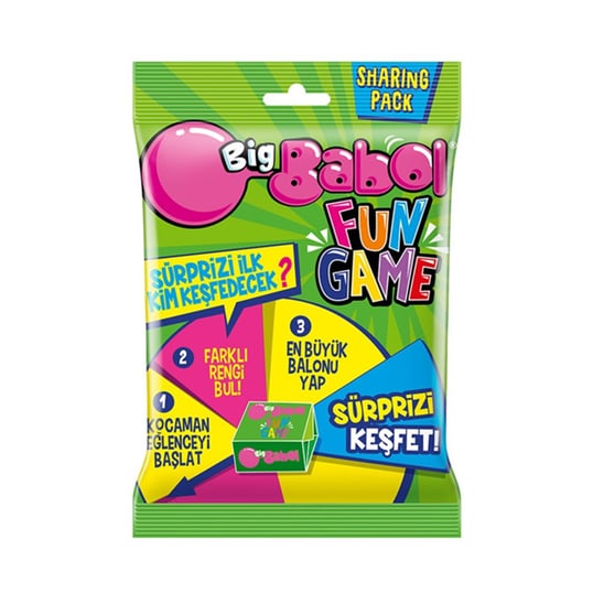 Big Babol Fun Game Sakız 75,6 Gr