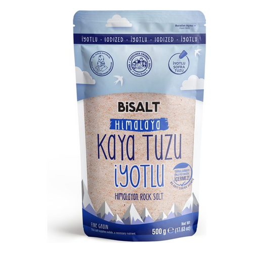 Bisalt Anadolu Kaya Tuzu İyotlu 500 G