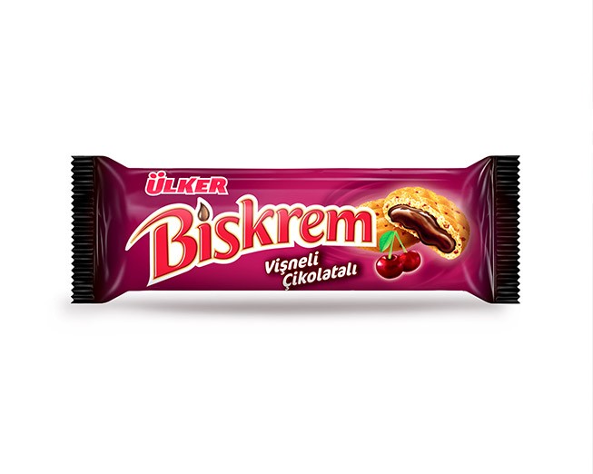 Ülker Biskrem Vişneli Çikolatalı