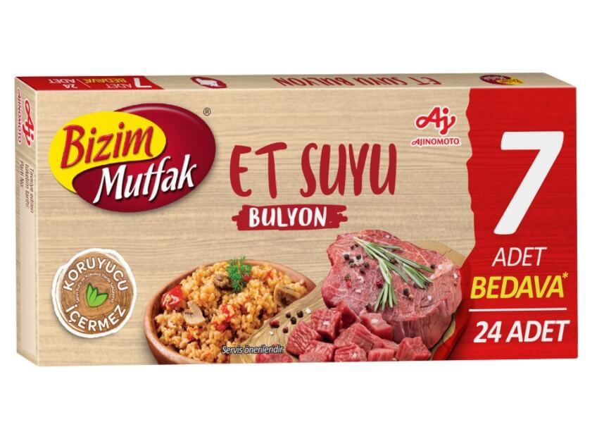 Bizim Mutfak Et Bulyon 24 Tablet 240 Gr