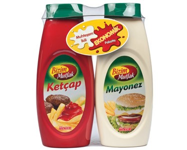 Ülker Bizim Mutfak Ketçap - Mayonez Eko. Paket Büyük Boy
