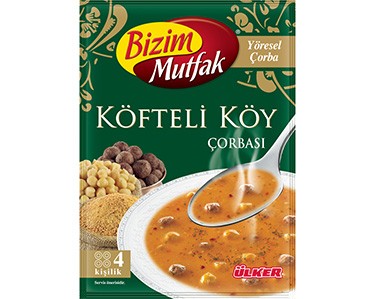 Ülker Bizim Mutfak Köfteli Köy Çorbası
