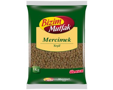 Ülker Bizim Mutfak Yeşil Mercimek 1000gr