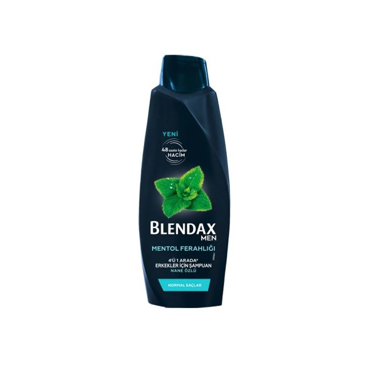 Blendax Şampuan Erkekler Mentol Ferahlığı 470 Ml