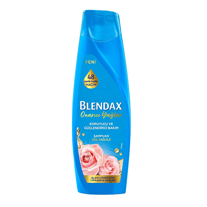 Blendax Şampuan Onarıcı Yağlar Gül Özlü 360 ml