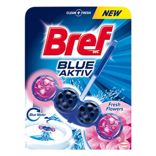 Bref Blue Aktiv Katı Tuvalet Bloğu Taze Çiçek (Tekli)