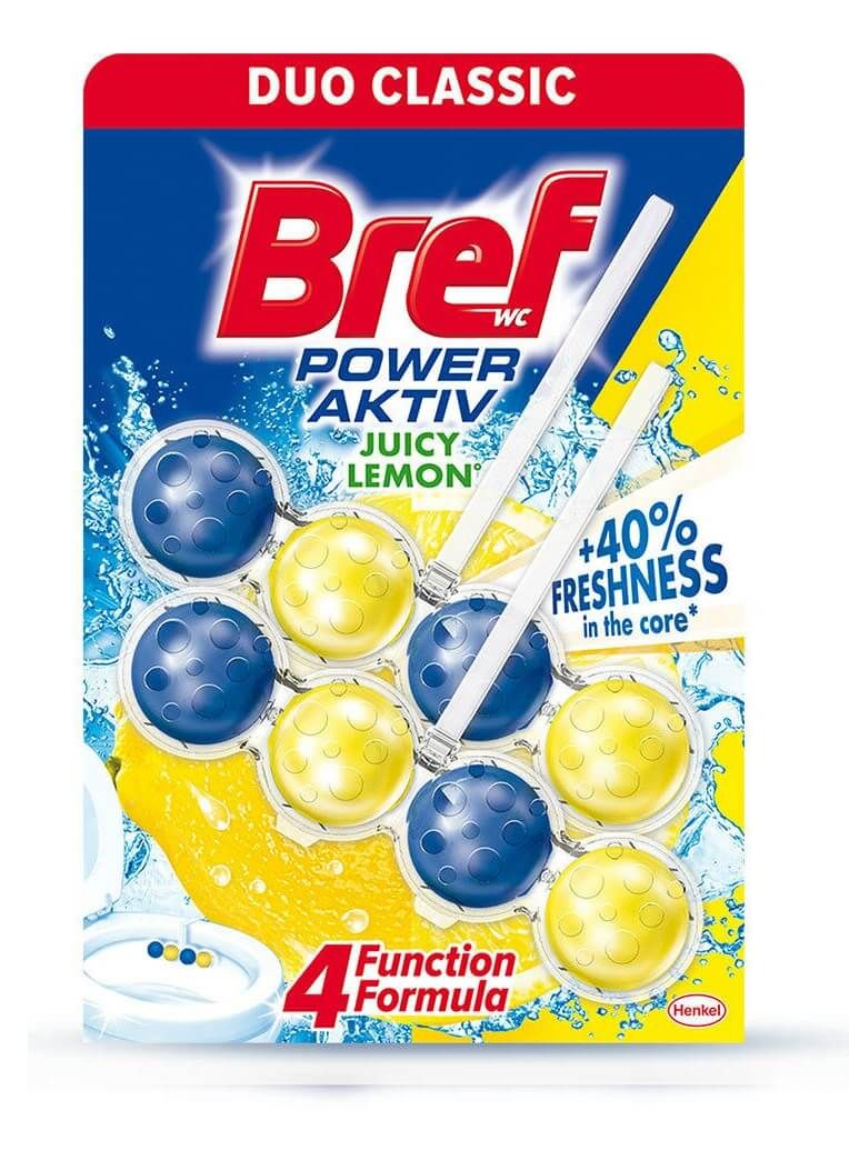 Bref Power Aktiv Limon Wc Temizleyici Blok 2 Li