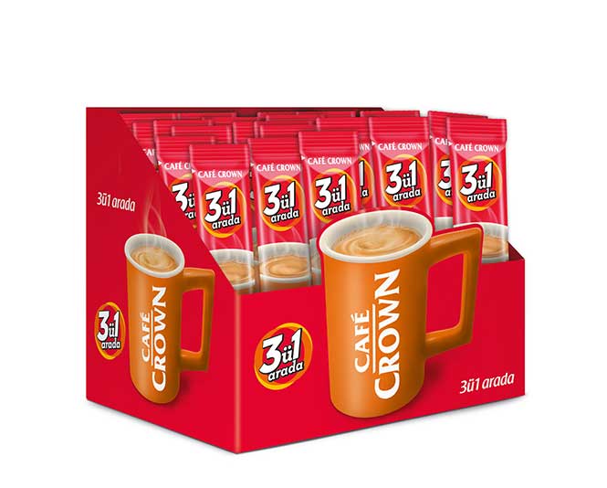Ülker Cafe Crown 3'ü 1 Arada Sade