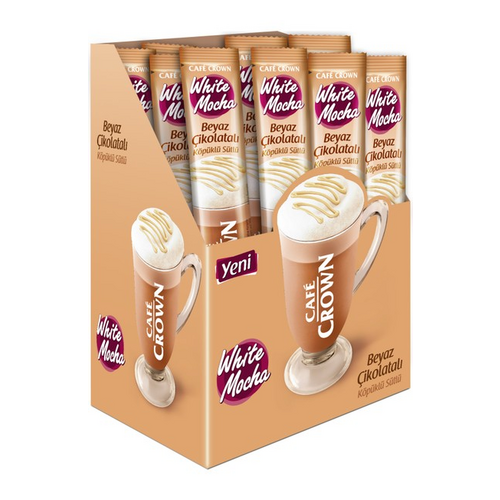 Cafe Crown Mocha Beyaz Çikolatalı 17 Gr