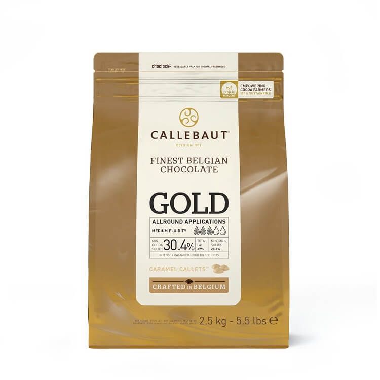 Callebaut Gold Drop Çikolata 2.5 Kg