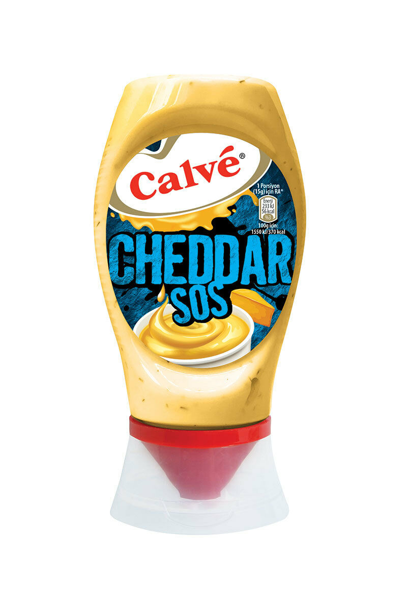 Calve Cheddar Sos 240 Gr