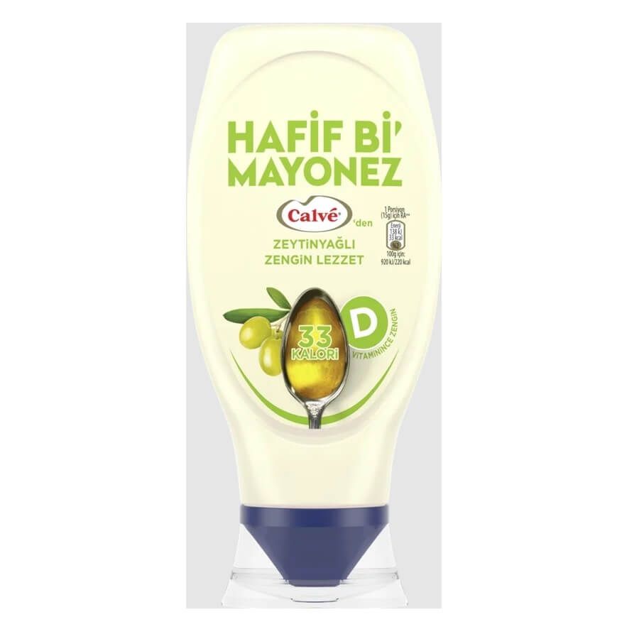 Calve Hafif Bi Mayonez Zeytinyağlı 355 Gr