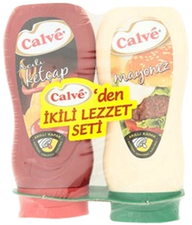 Calve Ketçap 400 Gr + 350 Gr Mayonez Set