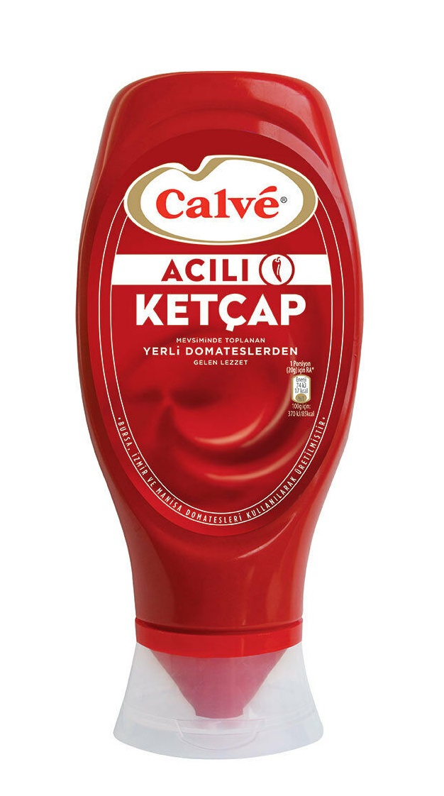 Calve Ketçap Acılı 400 Gr
