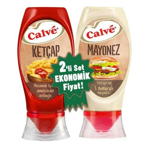 CALVE KETÇAP+MAYONEZ 990 GR