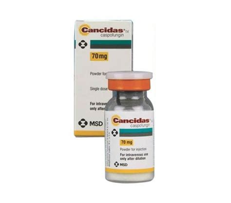 Merck Sharp ve Dohme Cancidas 70 mg 1 Flakon