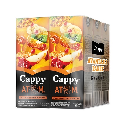 Cappy Atom 6x200 ml