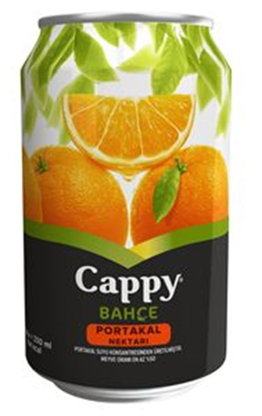 CAPPY MEYVE SU 330ML.-PORTAKAL (CAN)