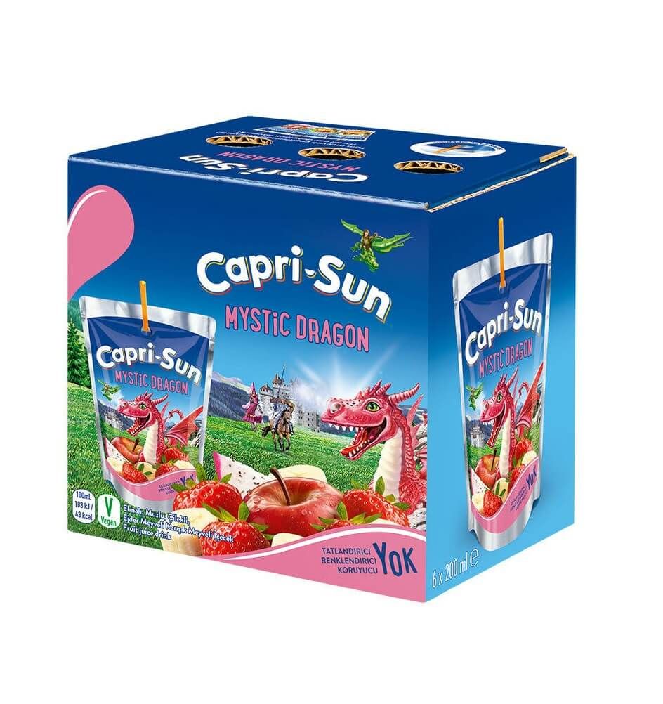 Capri Sun Mystic Dragon 200 Ml x 20 Adet