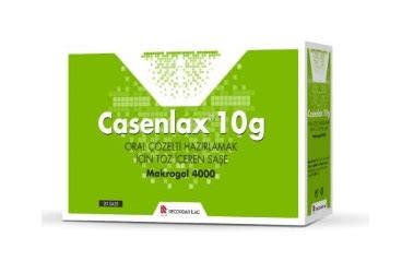Recordati İlaç Casenlax 10 g 20 Saşe