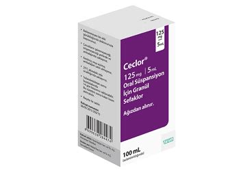 Teva İlaç Ceclor 125 mg/5 ml Şurup 100 ml