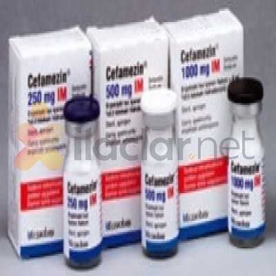 Zentiva İlaç Cefamezin 250 mg IM/IV 1 Flakon
