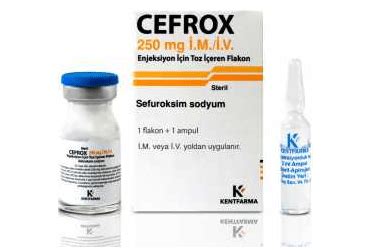 İ.E. Ulagay İlaç Cefurol 250 mg IM/IV 1 Flakon + 2 ml Çözücü Ampül