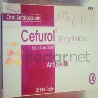 İ.E. Ulagay İlaç Cefurol 500 mg 20 Tablet