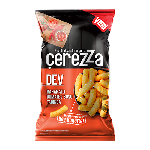 Çerezza Dev Baharatlı Domates Soslu Mısır Çerezi (150 g)