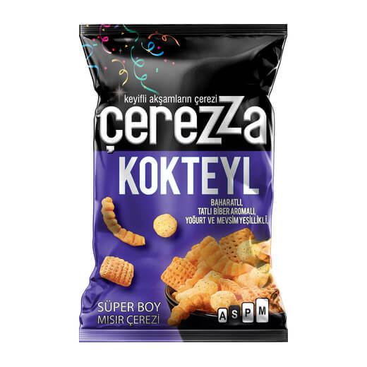 Çerezza Mısır Çerezi Süper Boy Kokteyl 114 Gr