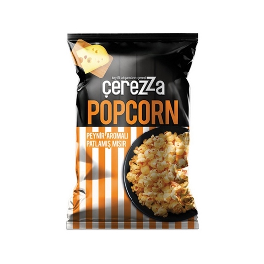 Çerezza Popcorn Peynir Aromalı Patlamış Mısır Aile Boy 72 gr
