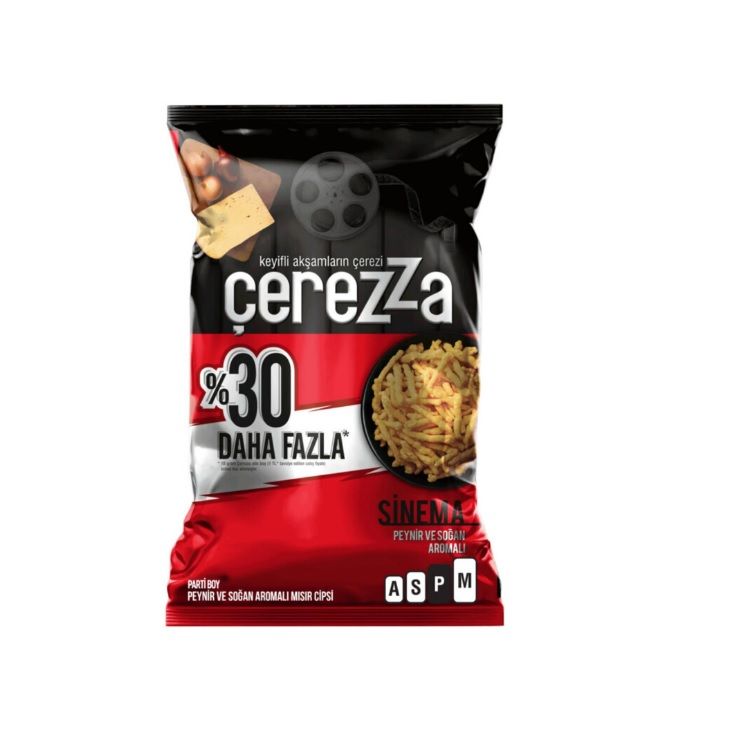 Çerezza Sinema Peynir & Soğan Parti Boy 170 Gr