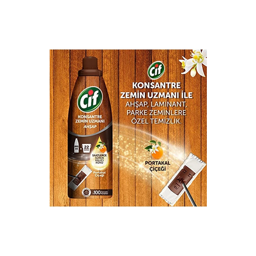 Cif Konsantre Zemin Uzmanı Ahşap 895 ml