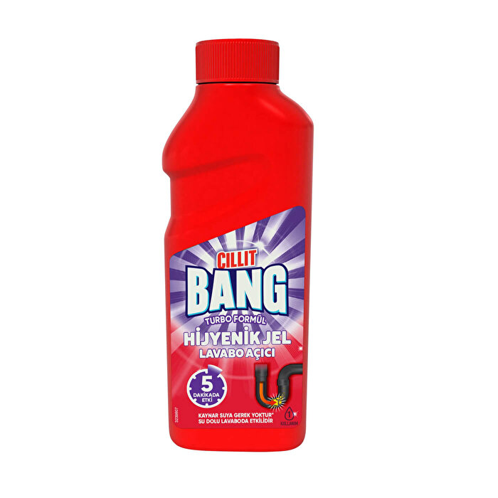 Cillit Bang Hijyenik Lavabo Açıcı Jel  500 ml