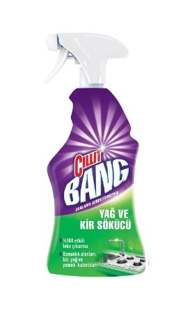 Cillit Bang Mutfak Temizleyici Yağ ve Kir Sökücü Sprey 750 Ml