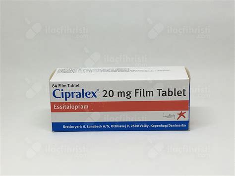Lundbeck İlaç Cipralex 20 mg 84 Tablet