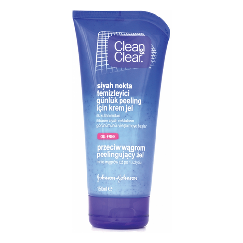 Clean & Clear Clean Clear Siyah Nokta Temizleme Yağsız Günlük Peeling 150 ml