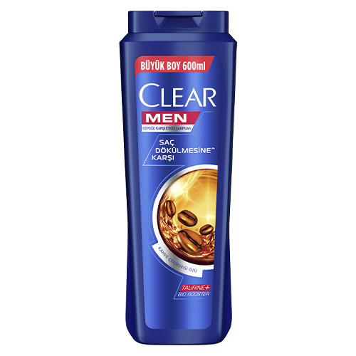 Clear Men Saç Dökülmesine Karşı Kahve Çekirdeği Özlü Şampuan (600 ml)