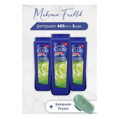 Clear Men Samp. Maksımum Ferahlık 485 Ml